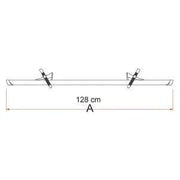 Fiamma Bike Rail Premium 98656M131 Fiamma - Bars 4 Cars