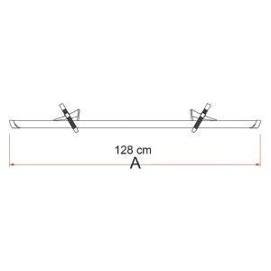 Fiamma Bike Rail Premium 98656M131 Fiamma - Bars 4 Cars