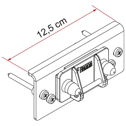 Fiamma Kit Dethleffs > 2016 (98656M296) Fiamma - Bars 4 Cars