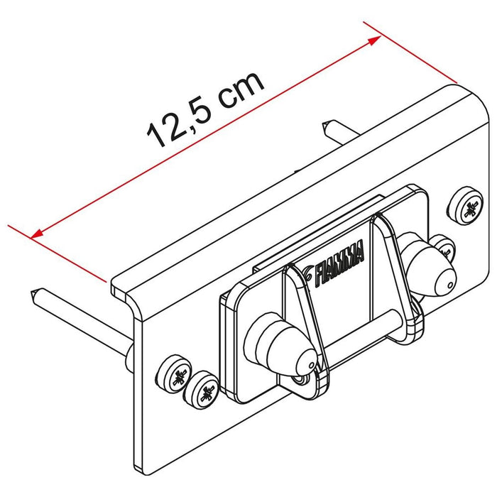 Fiamma Kit Dethleffs > 2016 (98656M296) Fiamma - Bars 4 Cars