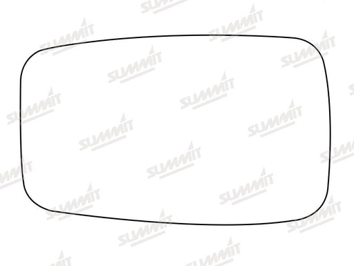 Summit Stick-On Standard Mirror Glass fits Seat Toledo LHS Summit - Bars 4 Cars