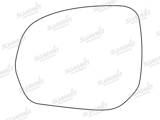 Summit Stick-On Standard Mirror Glass fits Citroen C3, C4 Picasso, Peugeot 3008, 5008 508 LHS Summit - Bars 4 Cars