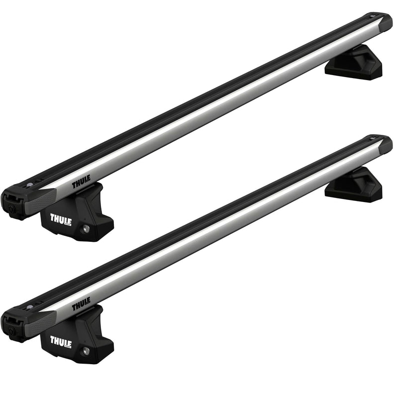 Thule SlideBar Evo Roof Bars Aluminum fits Mini Aceman 2024- 5 doors with Flush Rails Thule - Bars 4 Cars