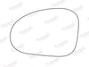 Summit Stick-On Standard Mirror Glass fits Chevrolet Matiz 05 on LHS Summit - Bars 4 Cars