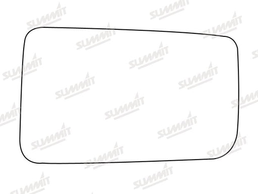 Summit Stick-On Standard Mirror Glass fits Citroen BX Peugeot 309, 405 505 RHS Summit - Bars 4 Cars