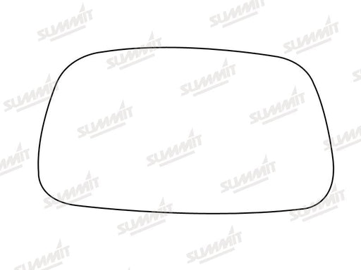 Summit Stick-On Standard Mirror Glass fits Volvo 440, 460 480 91 on LHS Summit - Bars 4 Cars