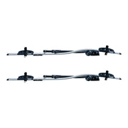 2x Thule ProRide 591 Bike Carrier Rack Roof Bar Mounted Aluminium Thule - Bars 4 Cars