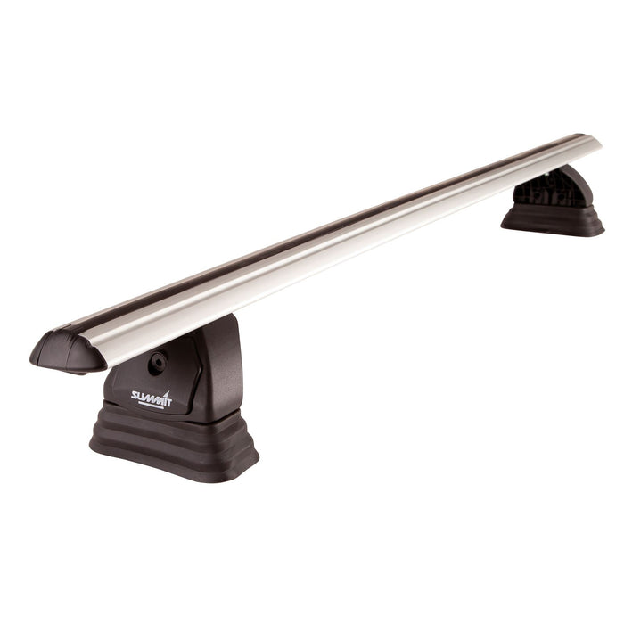 Roof Tent Bars Aluminium Roof Bars fits Vauxhall Astra J 2009-2015 Hatchback 5-dr with Fixed Point Summit - Bars 4 Cars