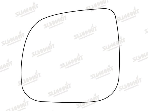 Summit Stick-On Commercial Mirror Glass fits VW Transporter T5 Caddy 2010 on LHS Summit - Bars 4 Cars