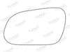 Summit Stick-On Standard Mirror Glass fits VW Fox 05 on LHS Summit - Bars 4 Cars