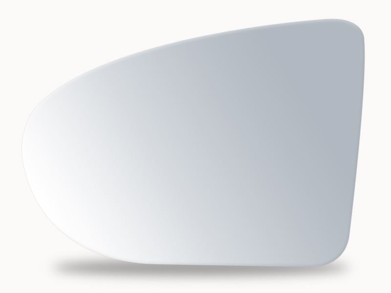 Summit Stick-On Standard Mirror Glass fits Nissan Qashqai 08 on LHS Summit - Bars 4 Cars