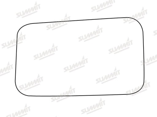 Summit Stick-On Standard Mirror Glass fits Seat Ibiza LHS Summit - Bars 4 Cars