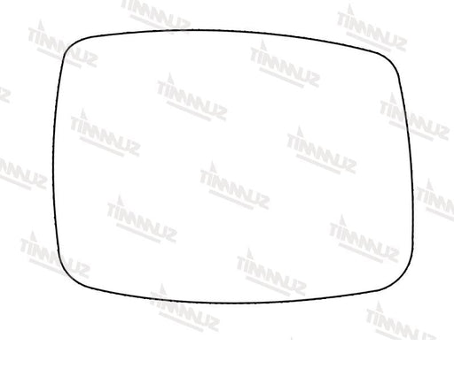 Summit Stick-On Aspheric Mirror Glass fits Nissan X-Trail 01 on RHS Summit - Bars 4 Cars