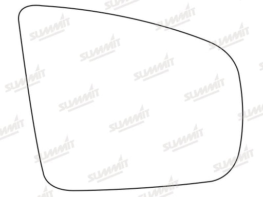 Summit Heated Base Plate With Blind Spot Mirror Glass fits BMW X5 RHS Summit - Bars 4 Cars