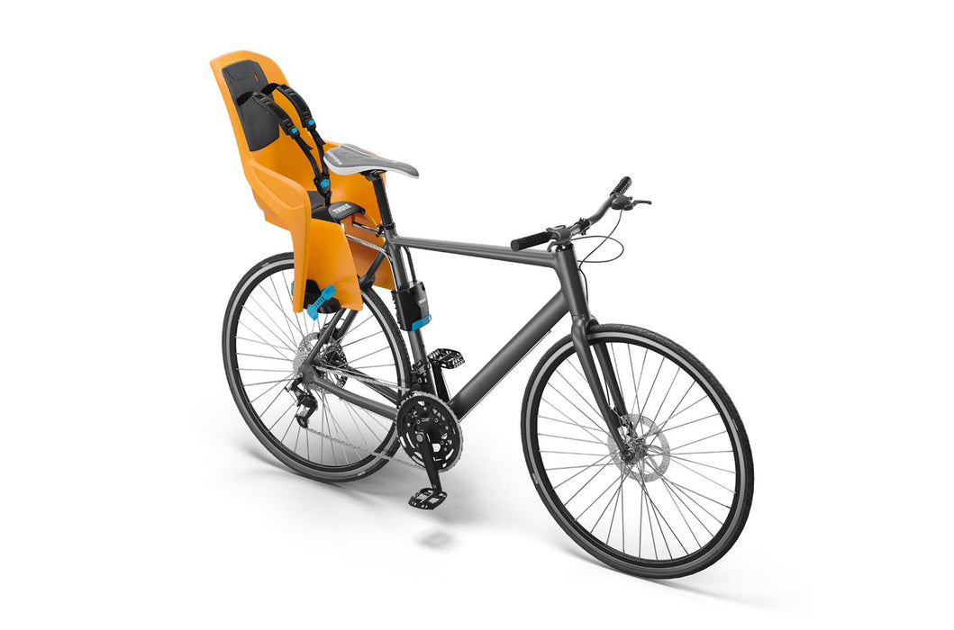 Thule RideAlong Lite frame mount child bike seat zinnia orange Child bike seat