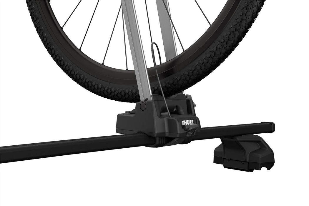 Thule Front Wheel Holder front wheel holder roof bike rack aluminium Roof Bike Rack Thule - Bars 4 Cars