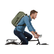 Thule Paramount Commuter Rucksack 27L Olivine Green Cycling Backpack Thule - Bars 4 Cars