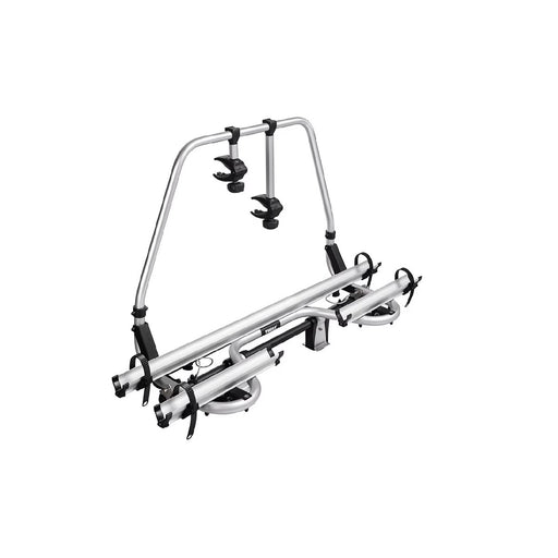 Thule Caravan Superb Short 2-bike a-frame caravan bike rack anodised gray Thule - Bars 4 Cars