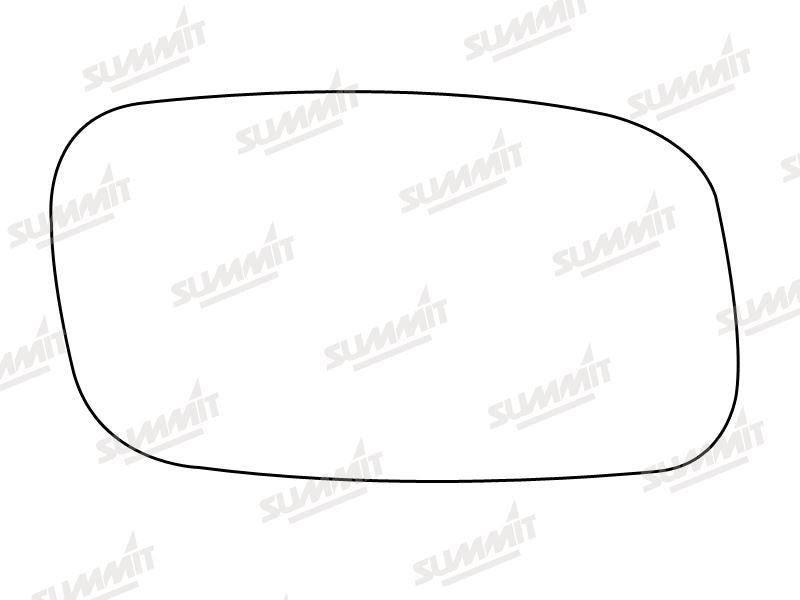 Summit Stick-On Standard Mirror Glass fits Vauxhall Calibra RHS Summit - Bars 4 Cars
