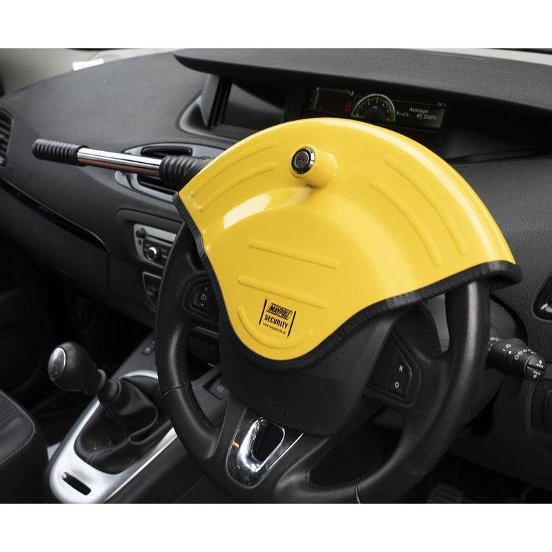 MP5494 Car Van Motorhome Disc Type Anti Theft Security Steering Wheel Lock Clamp