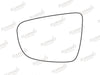 Summit Stick-On Standard Mirror Glass fits Kia Carens 13 to 17 LHS Summit - Bars 4 Cars