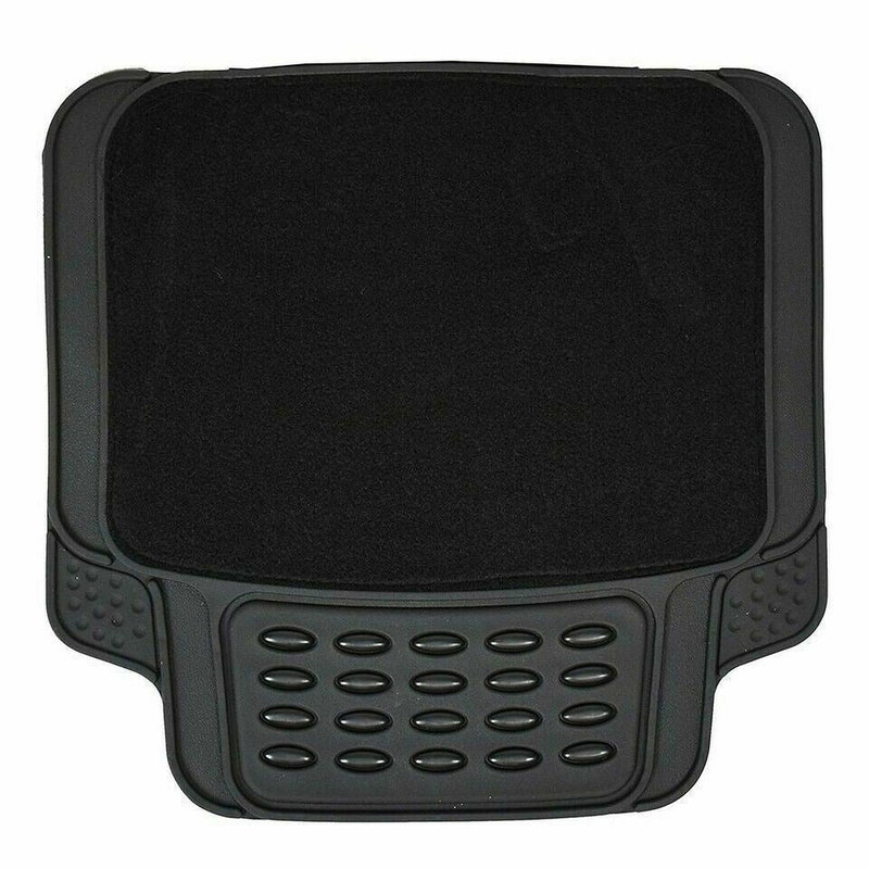 Heavy Duty Rubber & Carpet Floor Mats Set Universal Fit UKB4C - Bars 4 Cars