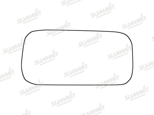 Summit Stick-On Commercial Lower Blind-Spot Mirror Glass fits Merc. Sprinter 18 on LHS (Suitable for short arm mirrors) Summit - Bars 4 Cars