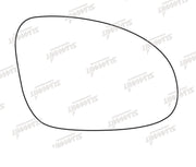 Summit Stick-On Aspheric Mirror Glass fits VW Golf Passat 05 on RHS Summit - Bars 4 Cars
