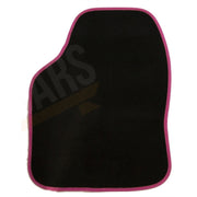 Sakura VR Cerise Embroidered Edging Car Mat Set (Front & Rear) Universal Sakura - Bars 4 Cars