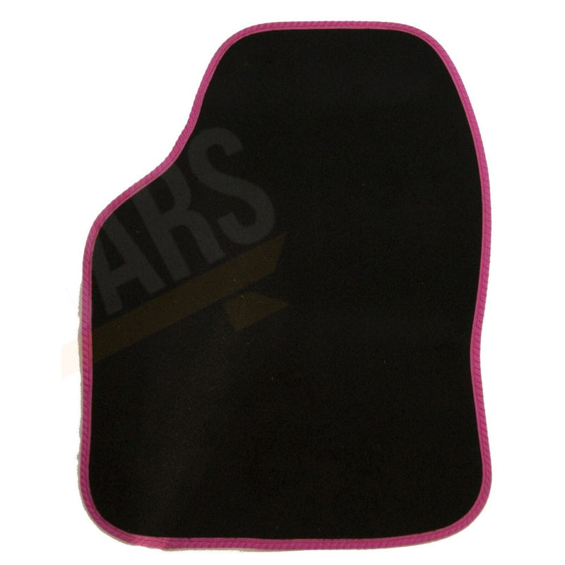Sakura VR Cerise Embroidered Edging Car Mat Set (Front & Rear) Universal Sakura - Bars 4 Cars