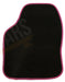 Sakura VR Cerise Embroidered Edging Car Mat Set (Front & Rear) Universal Sakura - Bars 4 Cars