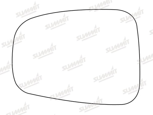Summit Stick-On Standard Mirror Glass fits Citroen C8, Fiat Ulysee, Lancia Phedra Peugeot 807 LHS Summit - Bars 4 Cars