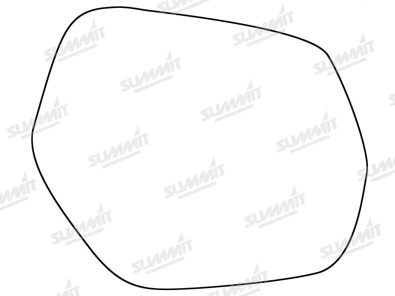 Summit Stick-On Standard Mirror Glass fits Honda HR-V 14 on RHS Summit - Bars 4 Cars