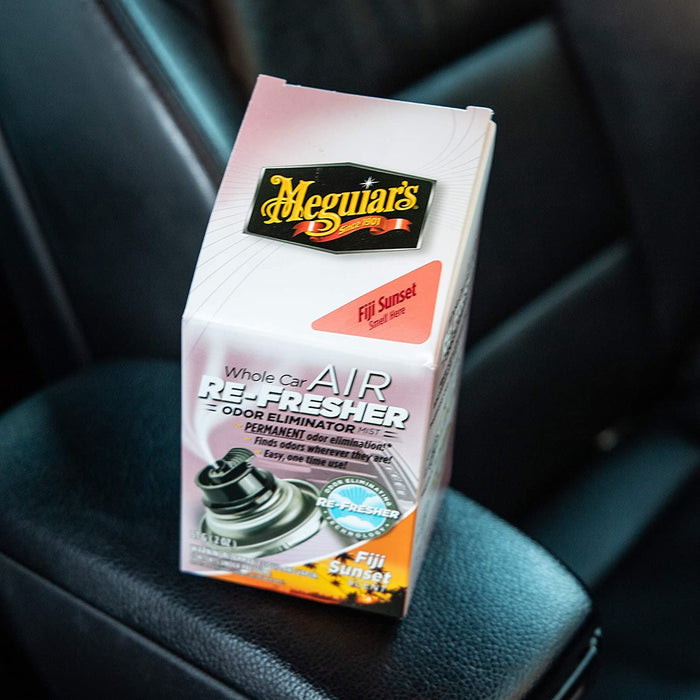 2x Meguiar's Whole Car Air Freshener Odor Eliminator Fiji Sunset 59ml G201502EU Meguiar's - Bars 4 Cars