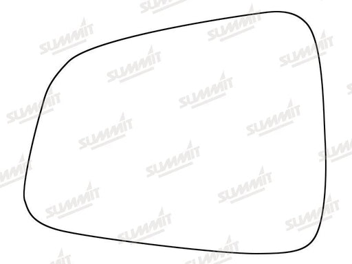 Summit Stick-On Standard Mirror Glass fits Vauxhall Mokka 12 on LHS Summit - Bars 4 Cars