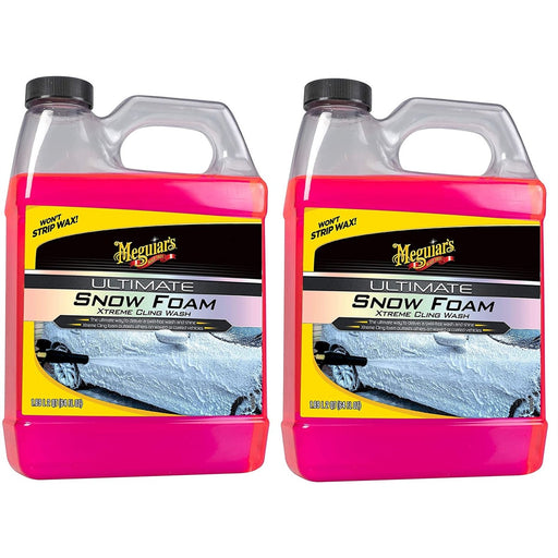 2x Meguiar's G191564EU Ultimate Snow Foam Xtreme Cling 1.89L Meguiar's - Bars 4 Cars