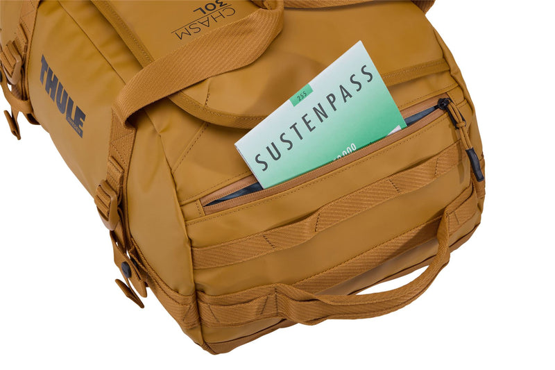 Thule Chasm 30L duffel bag golden brown Thule - Bars 4 Cars