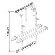 Fiamma Kit Bars Dj Sprinter >06/Crafter >06 <16 Deep Black 08754-02A Fiamma - Bars 4 Cars