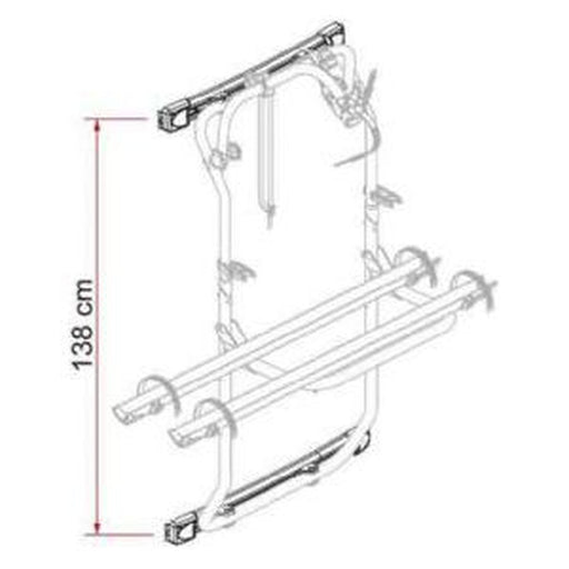 Fiamma Kit Bars Dj Sprinter >06/Crafter >06 <16 Deep Black 08754-02A Fiamma - Bars 4 Cars