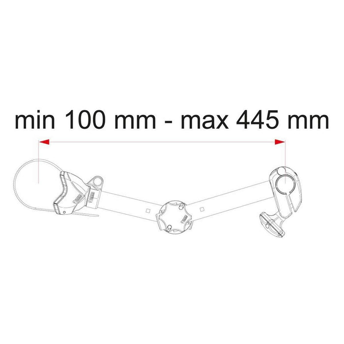 Fiamma Bike-Block Pro S D 1 Aluminium (08831D01-) Fiamma - Bars 4 Cars