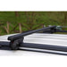 Menabo Shermon Black XL Raised Rail Roof Bars 1340mm (90kg Max.) Menabo - Bars 4 Cars