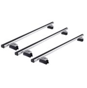 Summit Commercial 3 x Aluminium Fixed Point Roof Bars Rack 1.7m SULC-011 Summit - Bars 4 Cars