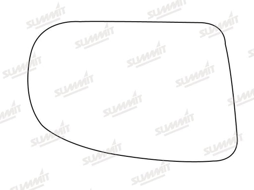 Summit Stick-On Aspheric Mirror Glass fits Vauxhall Vectra 02 on RHS Summit - Bars 4 Cars