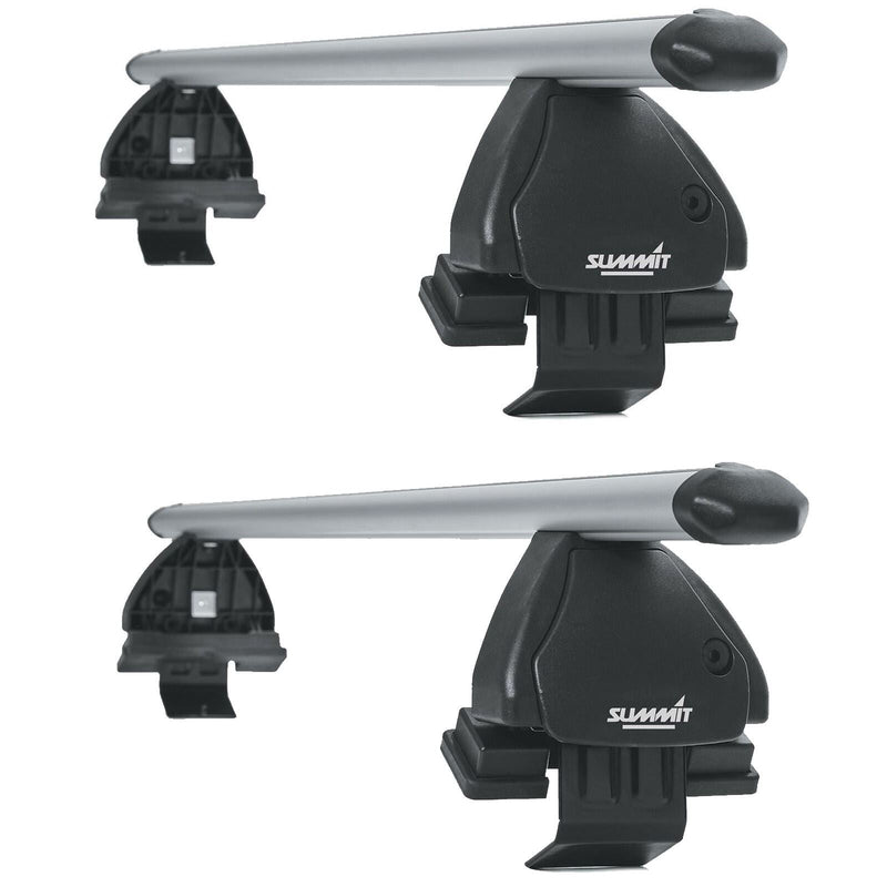 Summit SUP-A024 Premium Aluminium Multi-Fit Roof Bars, Lockable, Set of 2 - Summit Shop