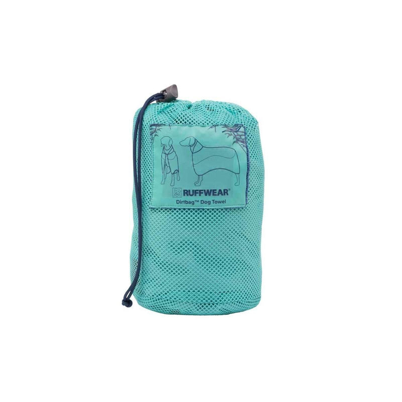 Ruffwear Dirtbag Dog Drying Towel Aurora Teal (Small) Ruffwear - Bars 4 Cars