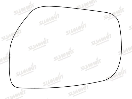 Summit Heated Base Plate With Standard Mirror Glass fits Renault Koleos 07 on LHS Summit - Bars 4 Cars