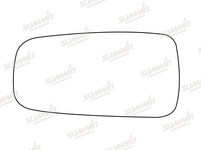 Summit Stick-On Standard Mirror Glass fits Vauxhall Astra, Nova Cavalier LHS Summit - Bars 4 Cars