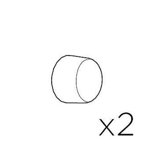 Thule Nut Cap M6, Black Replacement Part 1500054828 Thule - Bars 4 Cars