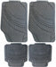 Heavy Duty Rubber Tyre Tred Car Floor Mats Set Non Slip Washable Universal Fit UKB4C - Bars 4 Cars