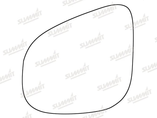 Summit Stick-On Standard Mirror Glass fits Renault Kangoo 12 on LHS Summit - Bars 4 Cars